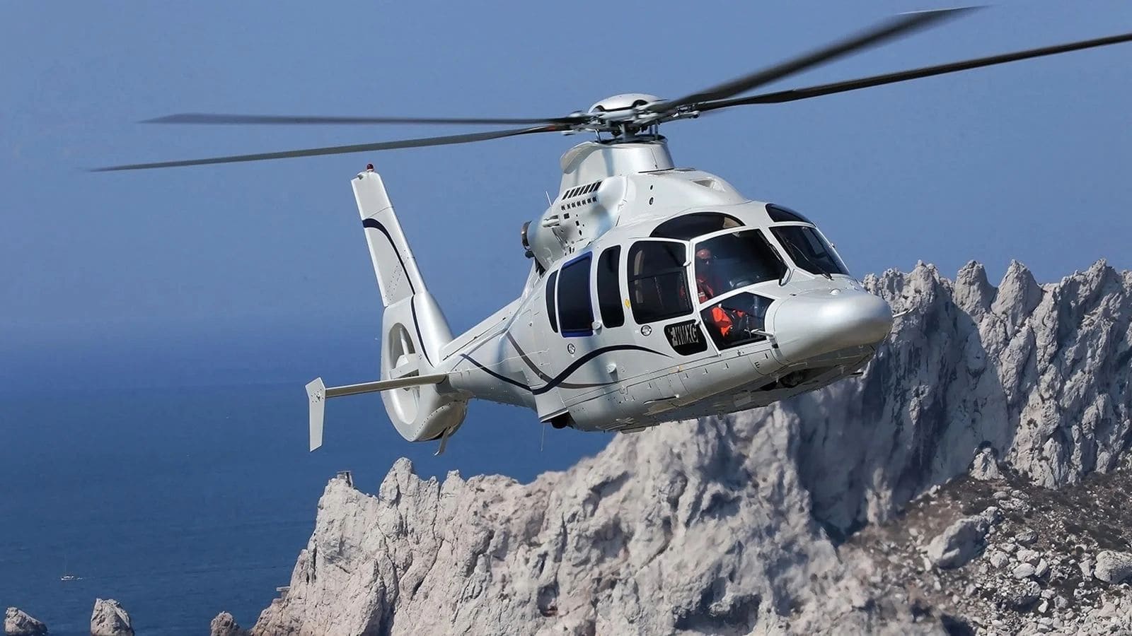 Airbus EC155 helicopter